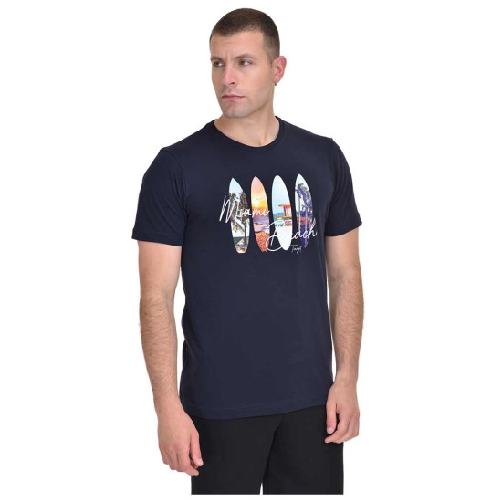 Target Ανδρική κοντομάνικη μπλούζα Single Jersey T-Shirt "Surf" Target Ανδρική κοντομάνικη μπλούζα Single Jersey T-Shirt "Surf"